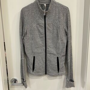 Lululemon Herringbone Define Zipup Jacket